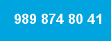 989 874 80 41